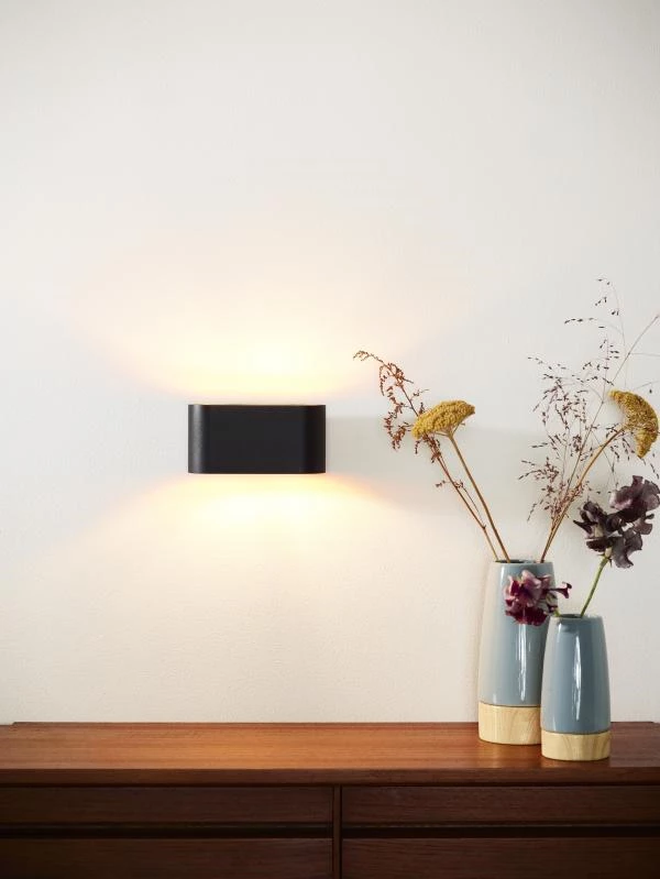 Lucide XERA - Lámpara de pared - 1xG9 - Negro - ambiente 1